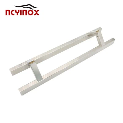 Tirador desplaçat de la porta de la barra d'acer inoxidable 304 T